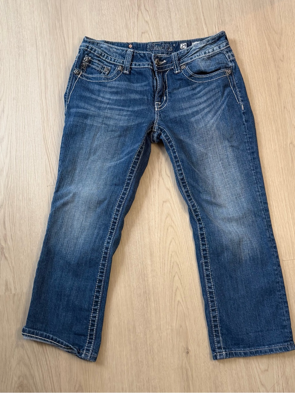 Miss Me Women's capris Indigo Blue Jeans